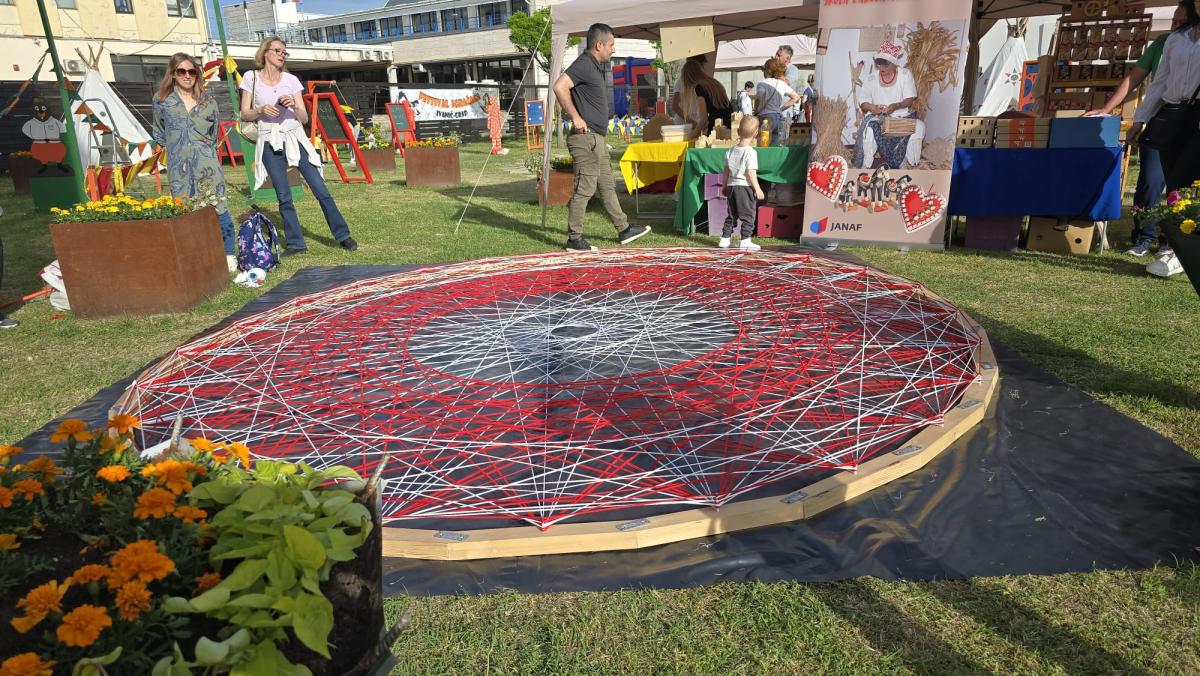 RADIONICA IZRADE MEGA ČIPKE TEHNIKOM STRING ART powered by #JANAF