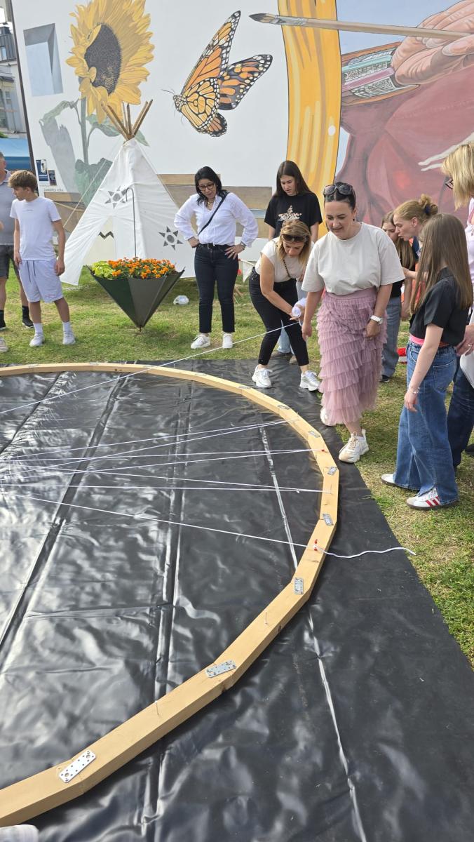 RADIONICA IZRADE MEGA ČIPKE TEHNIKOM STRING ART powered by #JANAF