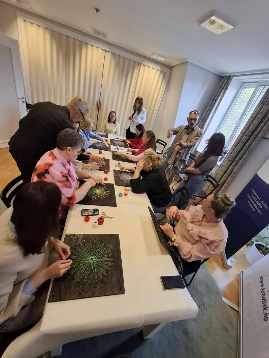 HRVATSKA ČIPKA U NORVEŠKOJ