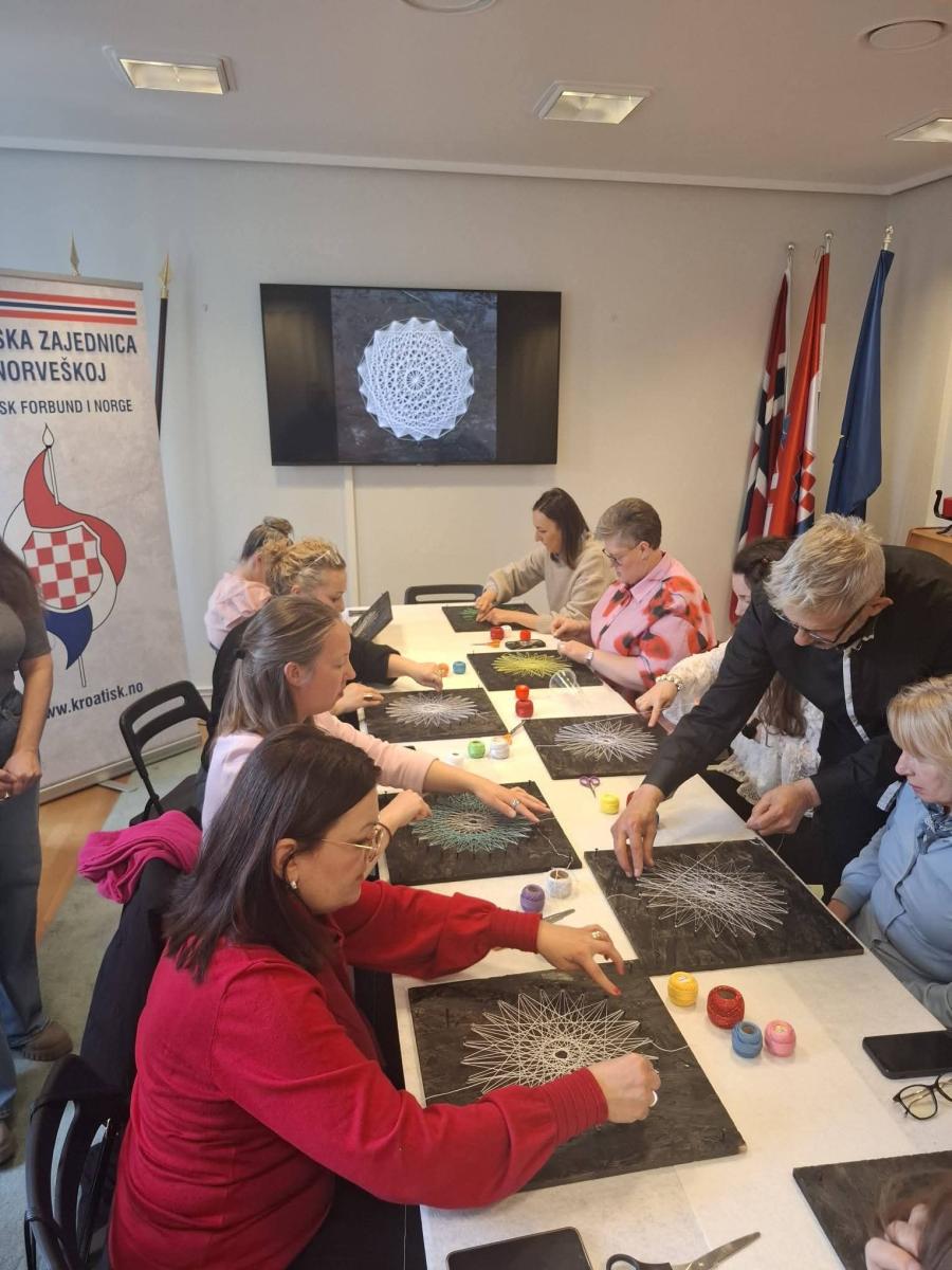 HRVATSKA ČIPKA U NORVEŠKOJ