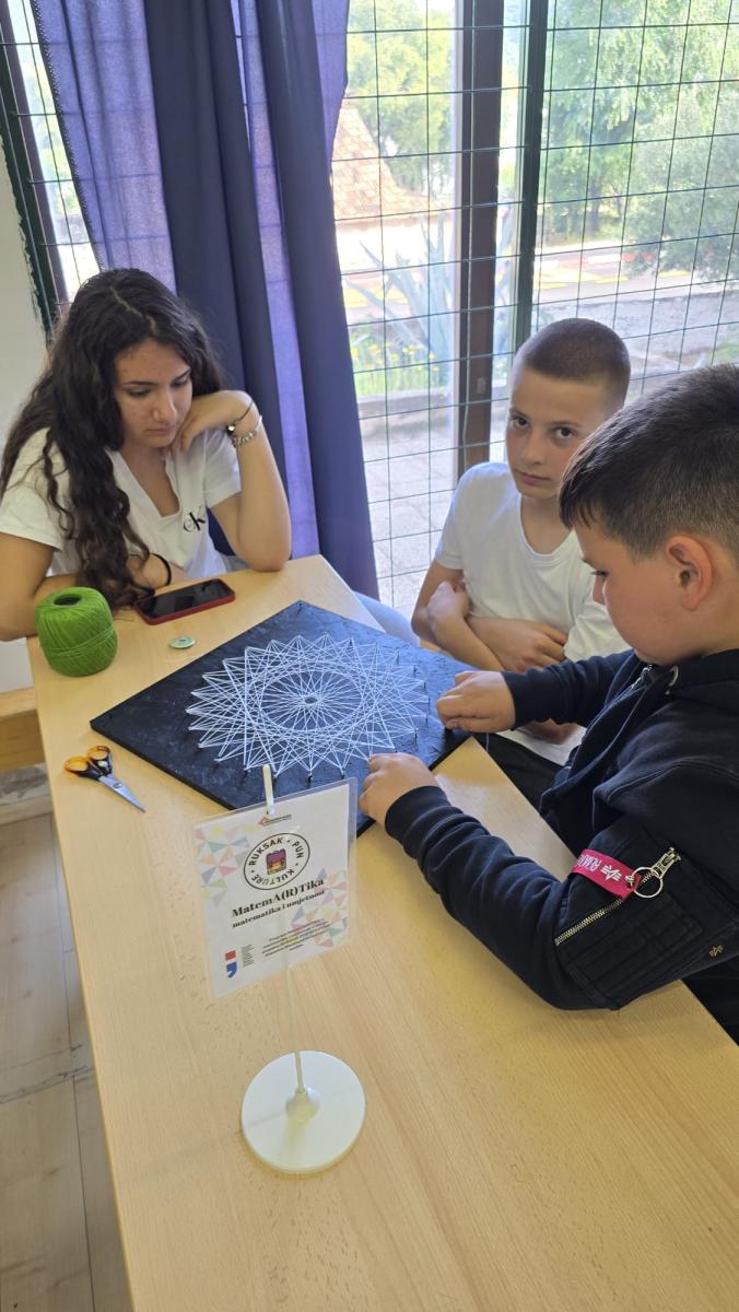 MatemA(R)Tika u OŠ Vrpolje: matematika, umjetnost i hrvatska čipka u rukama učenika