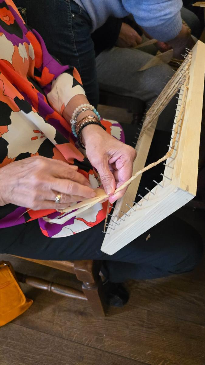 Radionica izrade predmeta od komušine powered by #JANAF