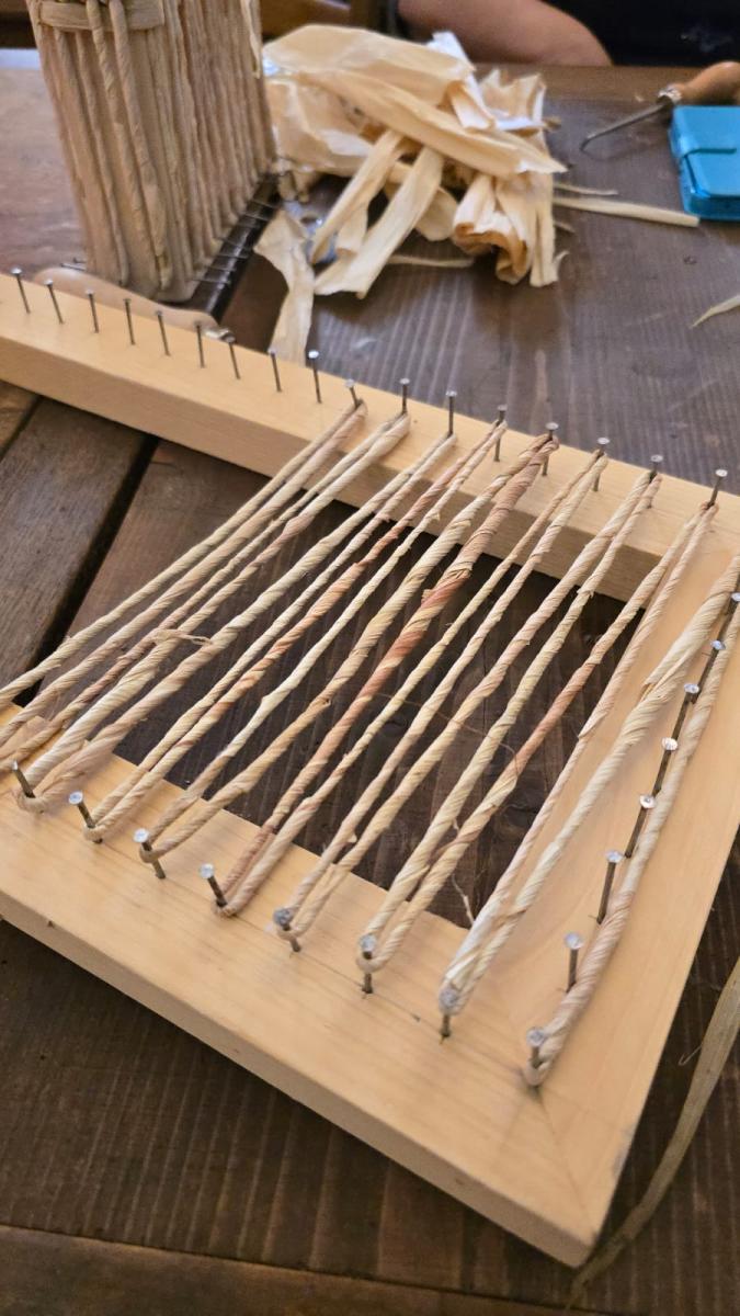 Radionica izrade predmeta od komušine powered by #JANAF