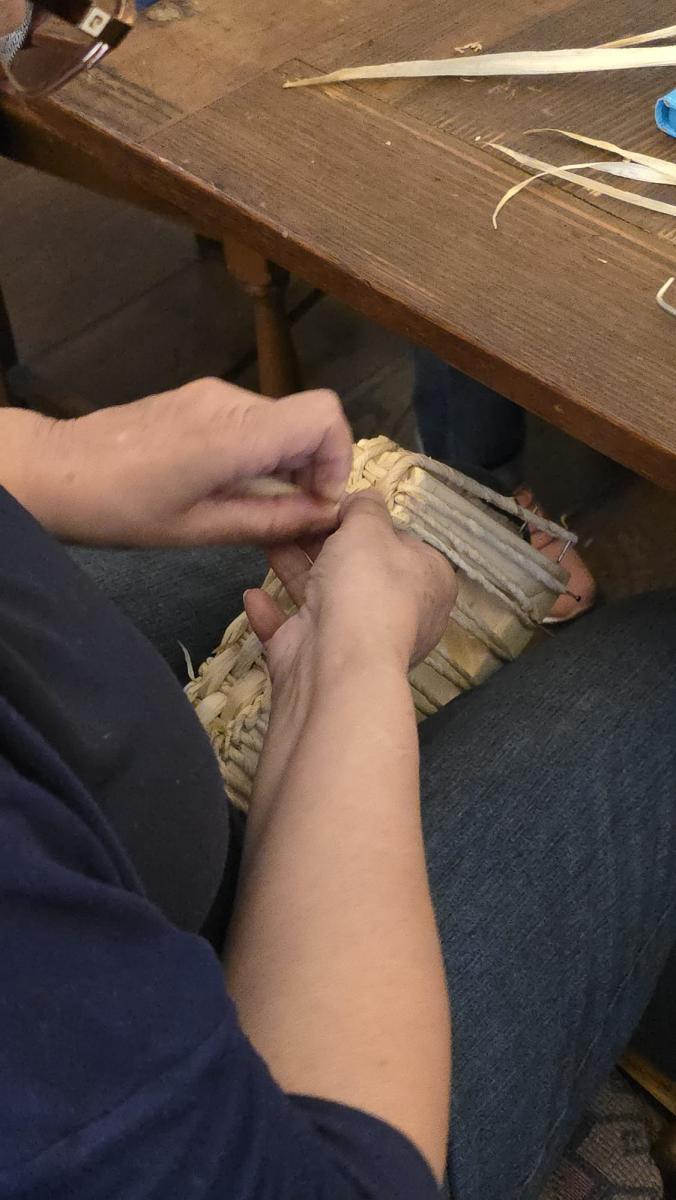 Radionica izrade predmeta od komušine powered by #JANAF