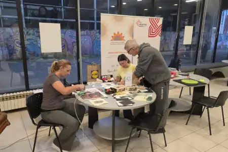 Hrvatska kuća „Materina priča” sudjelovala na Seniorskom performansu u Dubravi