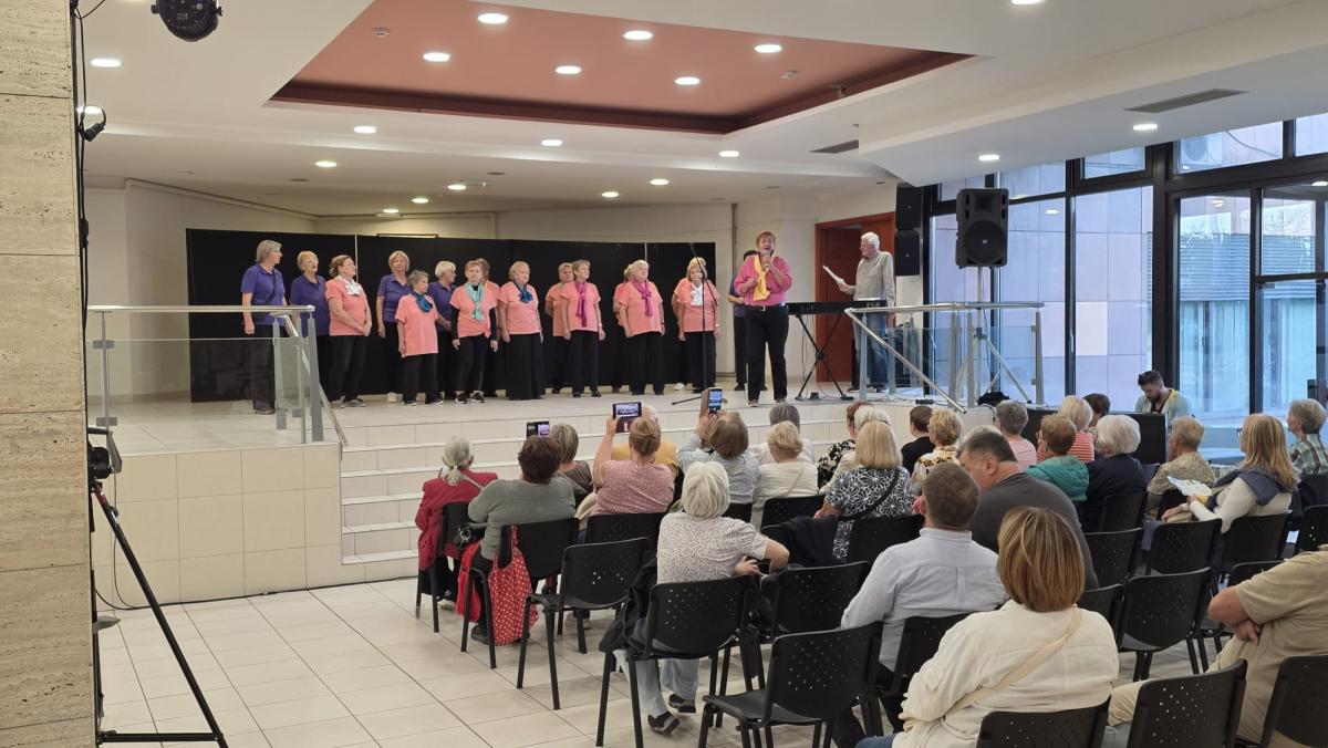 Hrvatska kuća „Materina priča” sudjelovala na Seniorskom performansu u Dubravi